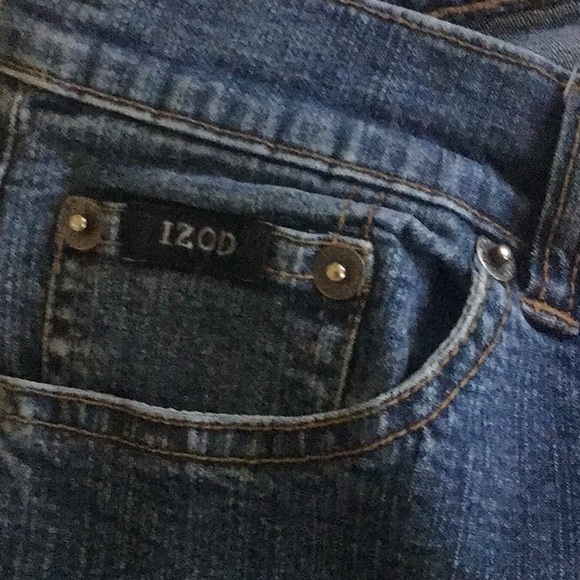 🐊🐊🐊Izod Denim Petite Strech Jeans 8P - Picture 6 of 6